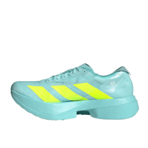 Adidas Adizero Adios Pro 4 (light green with yellow stripes)