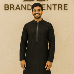 Attire Kurta Pajama (Black)