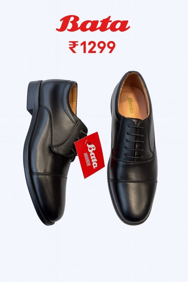 Bata formal oxford shoes (black)