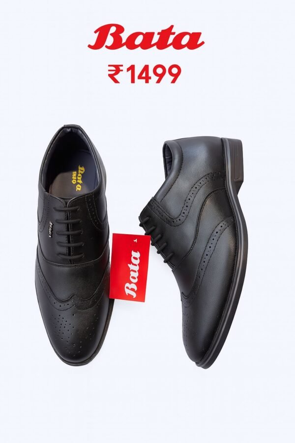 Bata formal oxford shoes (black)