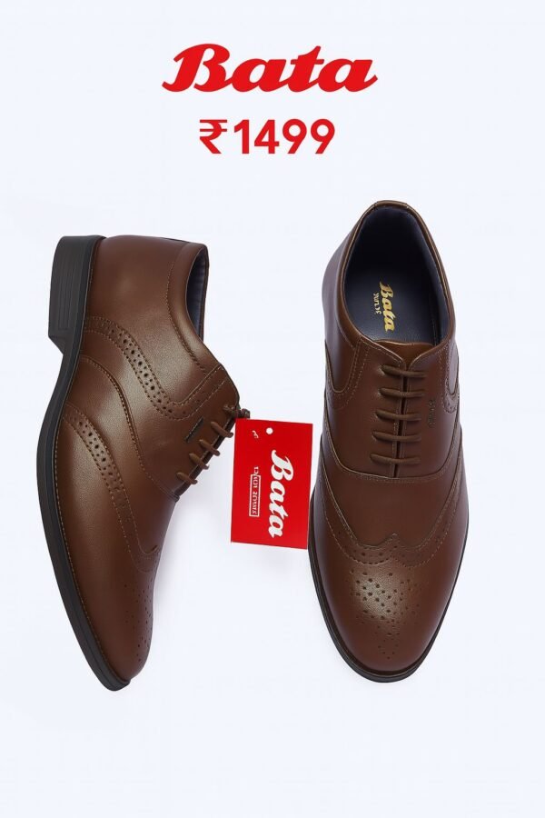 Bata formal oxford shoes (brown)