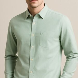 Mechanic Premium Cotton Shirt (Sea Green)