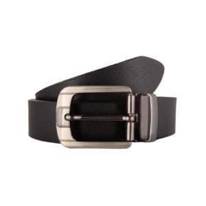 Mens formal genuine leather belt black colour