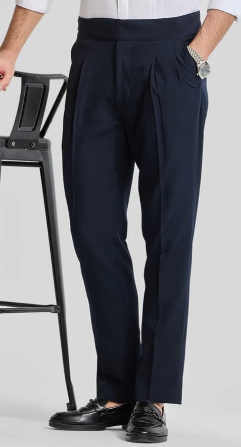 Gurkha Trousers (Navy Blue)