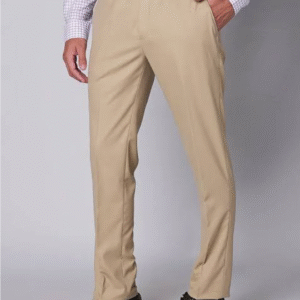 Oxemberg formal trouser (beige, Flexiwaist)