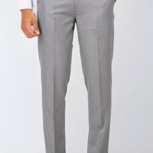 Oxemberg regular fit trousers (mid grey)
