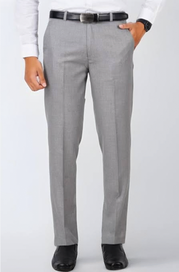 Oxemberg regular fit trousers (mid grey)