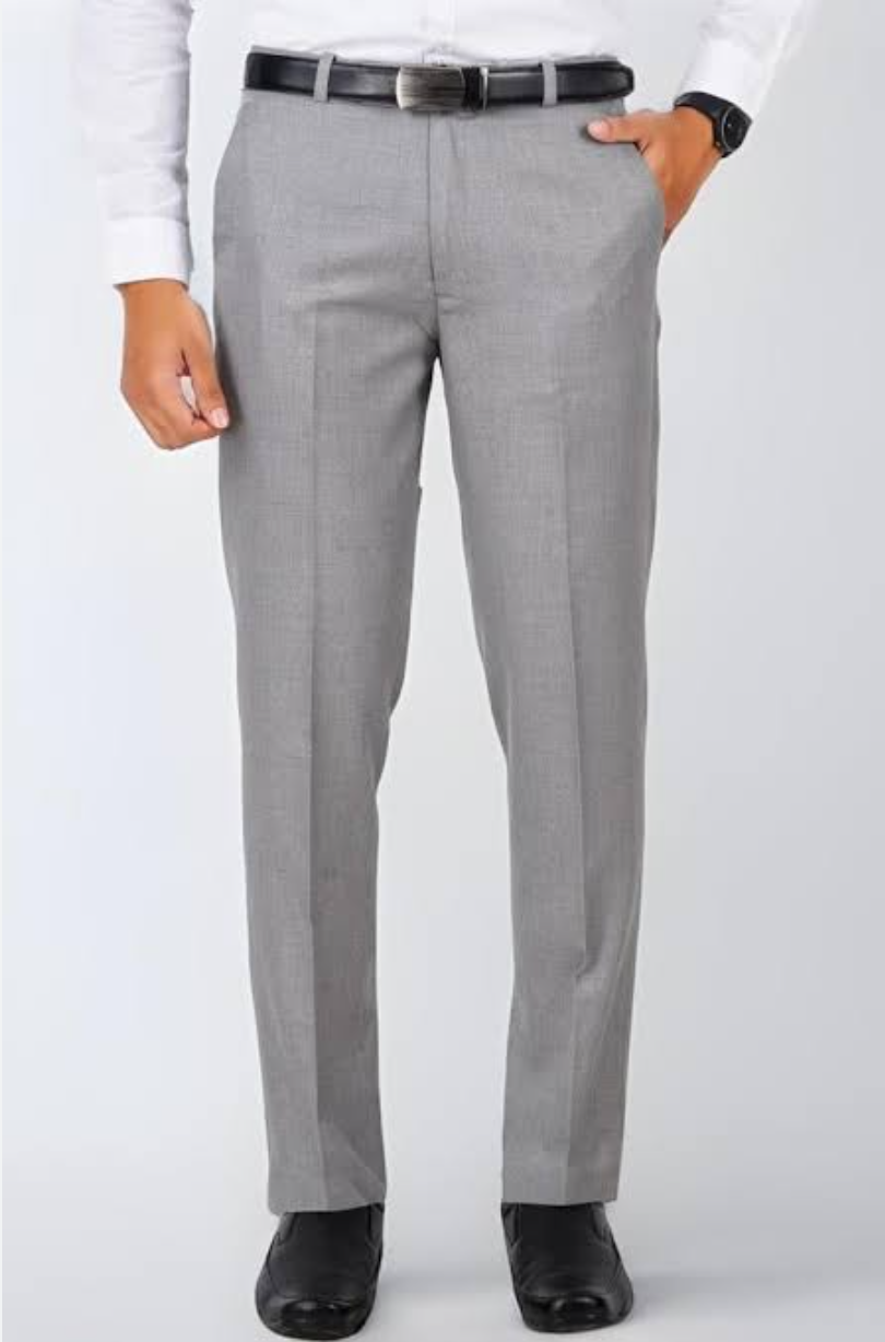 Oxemberg regular fit trousers (mid grey)