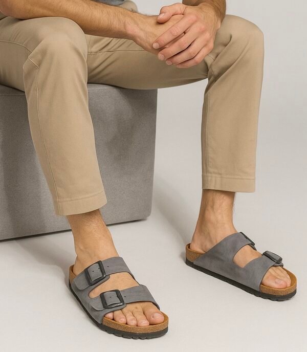 Sandal (black/beige)