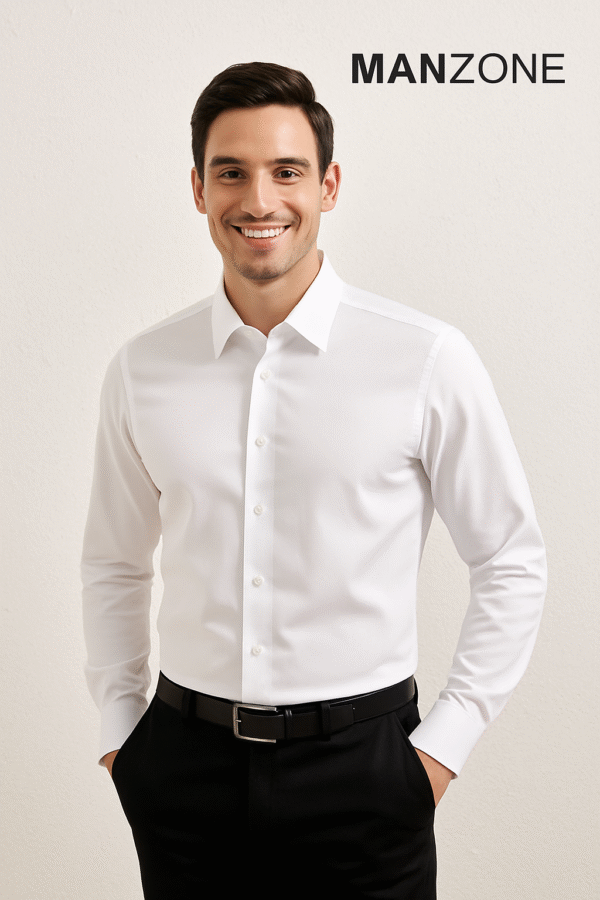 White party wear shirt (shining)