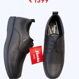 Bata men's Derby shoes (black)