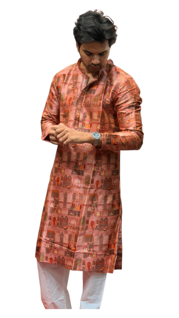 Ethos kurta pajama with white pajama party wear