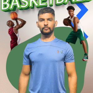 Under Armour sports t-shirt blue with back logo print