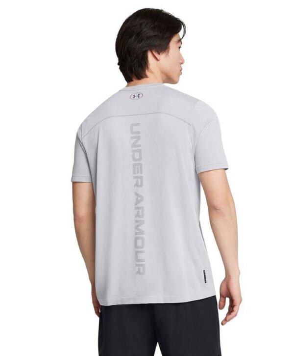 Under Armour sports t-shirt off-white with back logo print