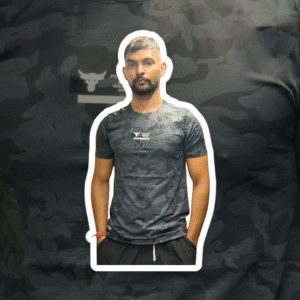 Under Armour sports t-shirt black with army print