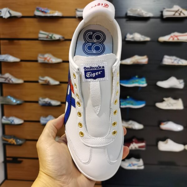 MEXICO 66 SLIP-ON (White/Blue/Red/Gold) MEXICO 66 SLIP-ON (White/Blue/Red/Gold)