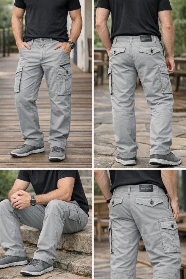 Experience livewire brand   the cargo pant made with 100% cotton .