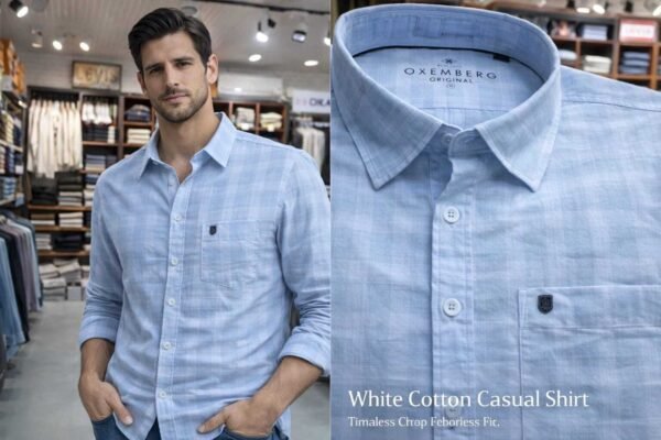 Experience effortless style  . Made with compact cotton yarn . Ideal for office party and outside  casual parties 