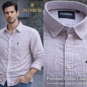 Experience effortless style with classic stripe