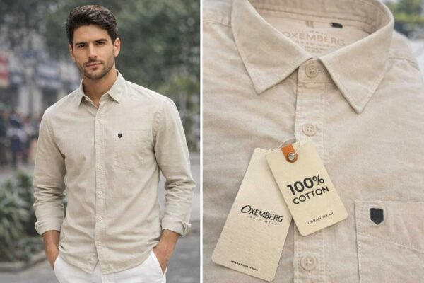 100% cotton oxford shirt by siyaram's