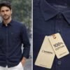 100% cotton oxford shirt by siyaram's