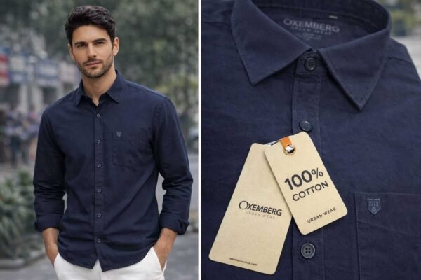 100% cotton oxford shirt by siyaram's