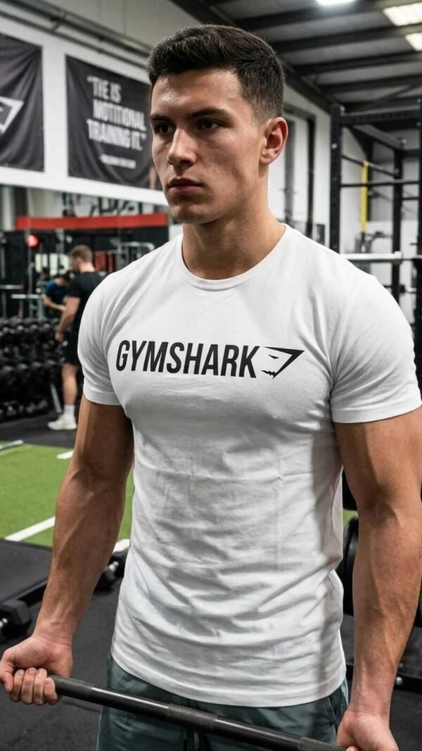 zym shark round neck t shirt pack of 2 pcs