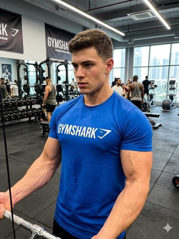 zym shark round neck t shirt pack of 2 pcs