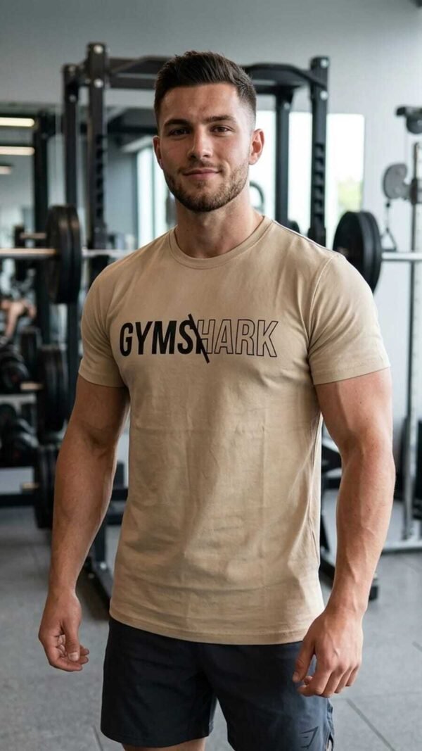 zym shark round neck t shirt pack of 2 pcs